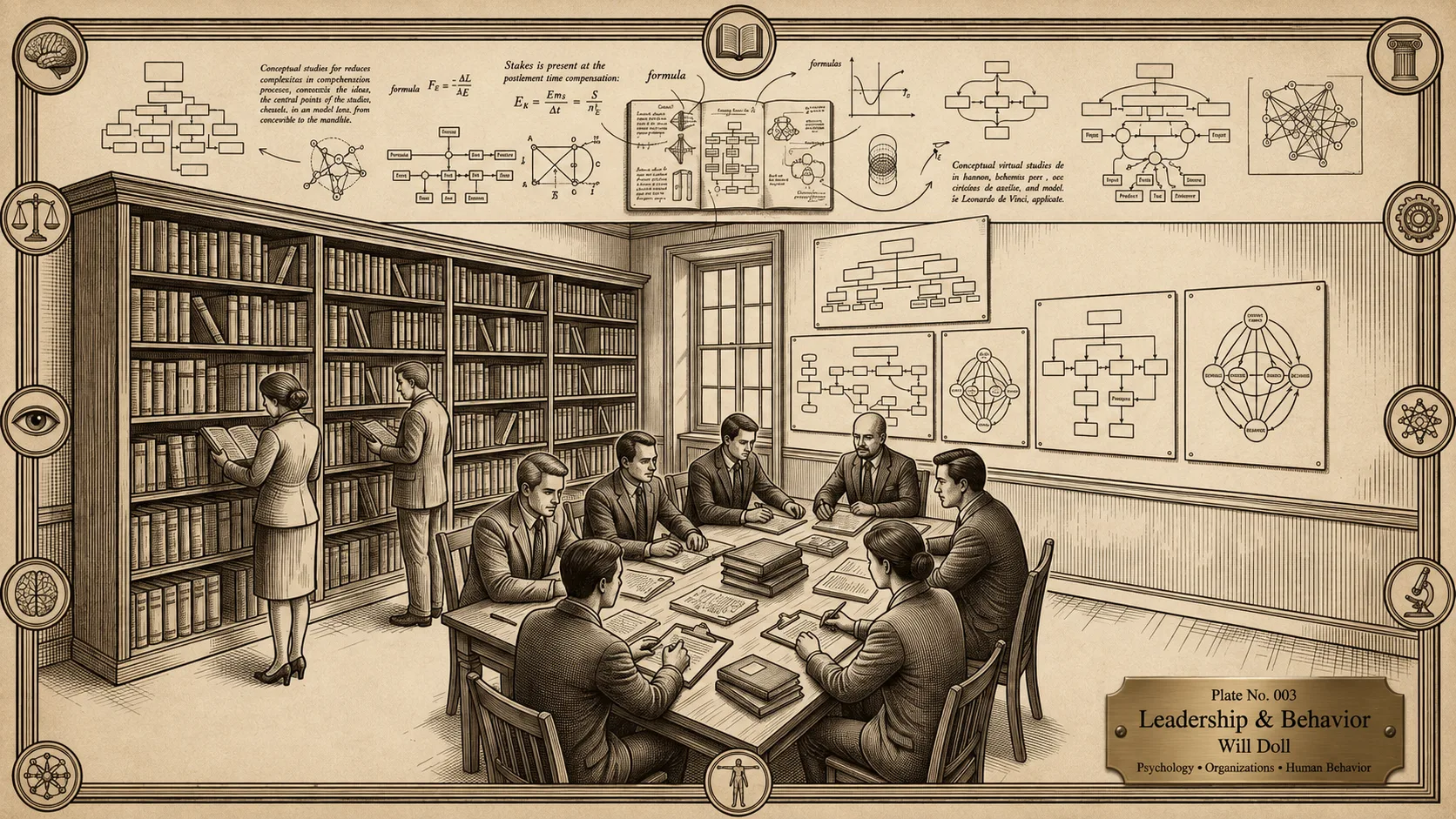 Ilustração do domínio de conhecimento: Neurociência e Comportamento Humano